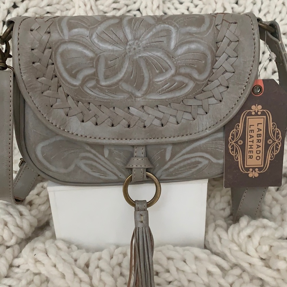 NEW-Labrado Leather Boho  Purse